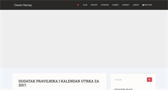 Desktop Screenshot of classic-racing.hr